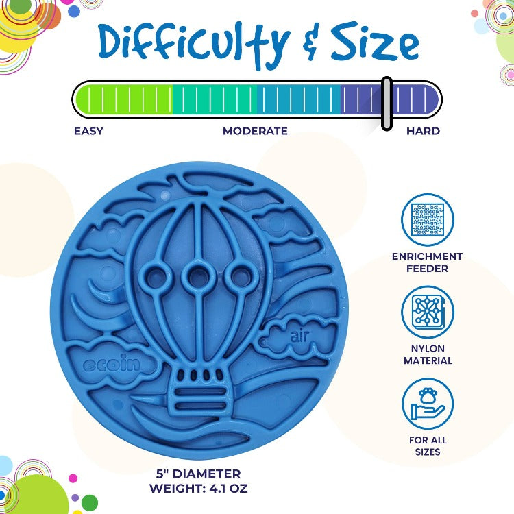 Air Nylon eCoin Lick Mat for Dogs - Durable Enrichment Toy | SodaPup