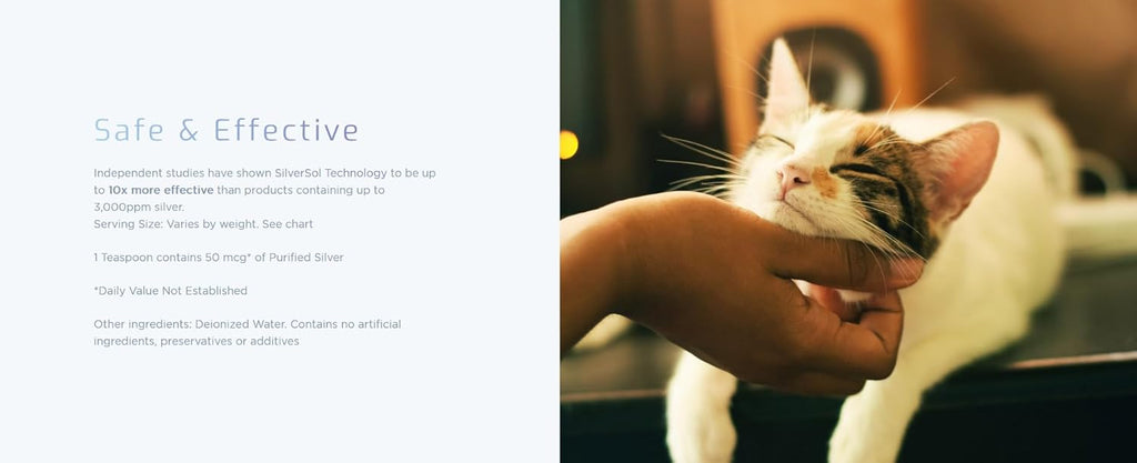 Pet Vet Immune Support Purified Silver