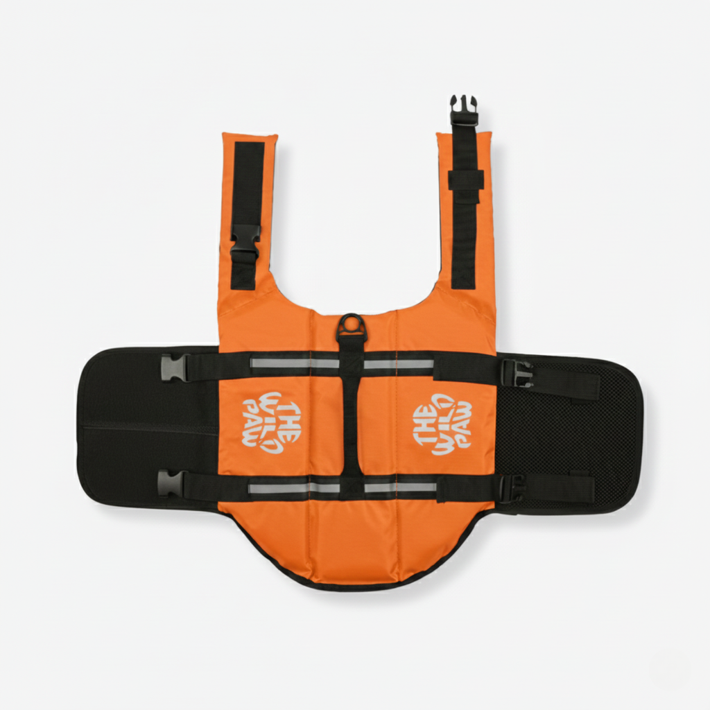 AquaGuard Orange High Visibility Lightweight Pro Life Jacket