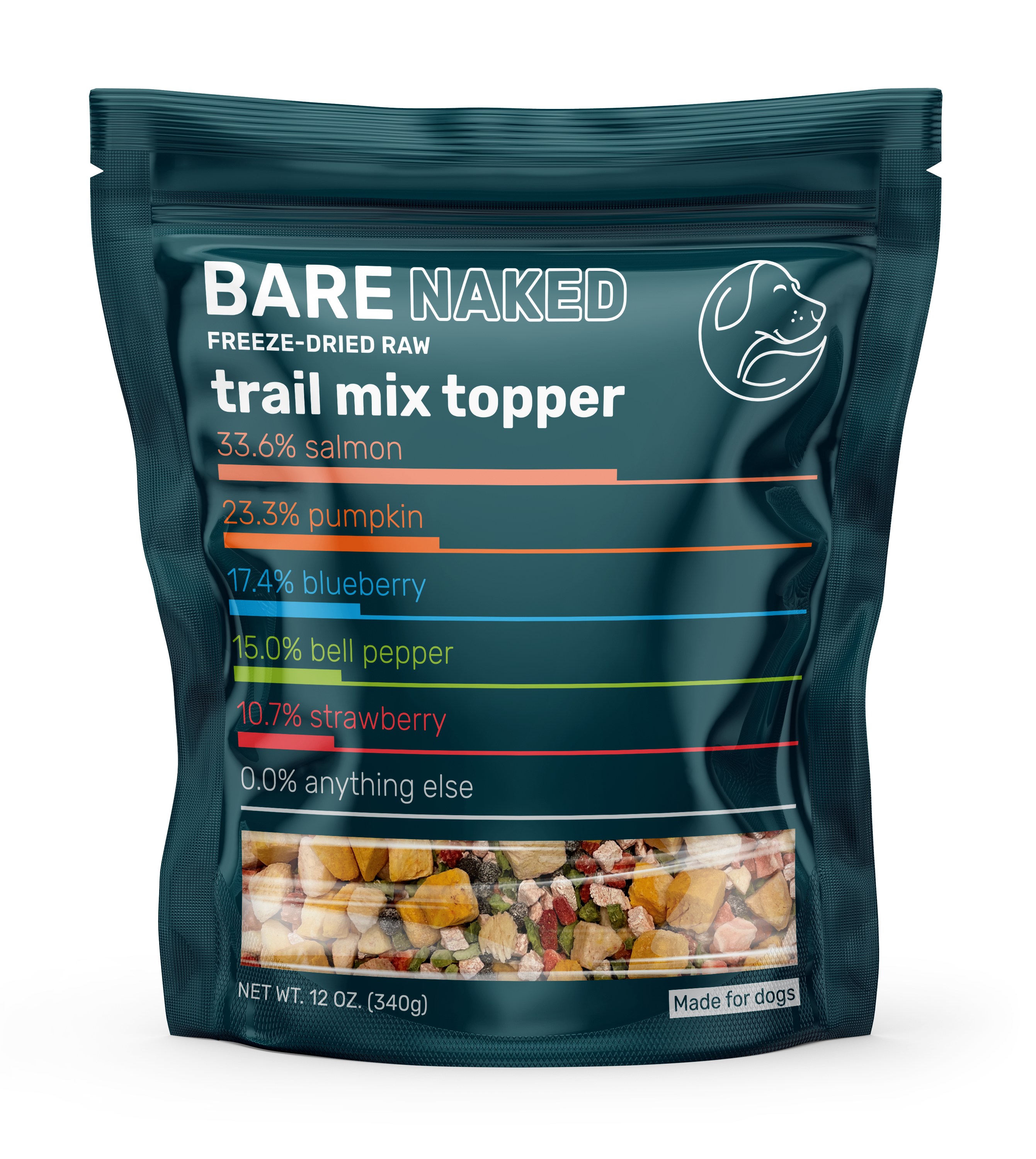Salmon Trail Mix Topper | 5-Ingredient Whole Food Nutrition