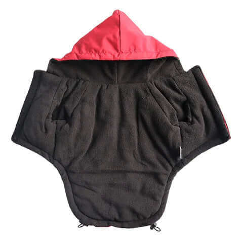 HydroHike Red Waterproof Reflective Outdoor Lined Jacket