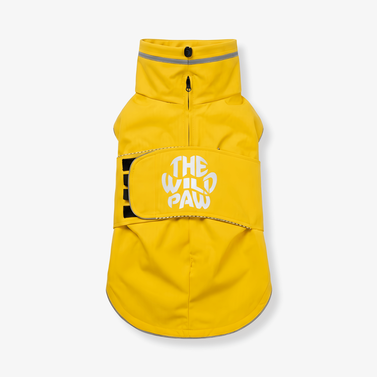 WildGuard Yellow Waterproof Lightweight Reflective Rain Coat