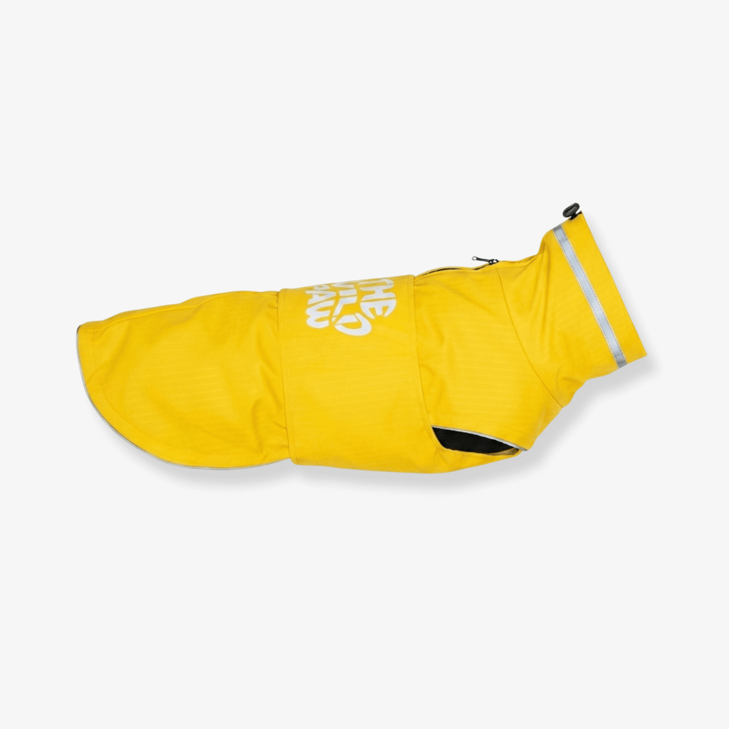 WildGuard Yellow Waterproof Lightweight Reflective Rain Coat