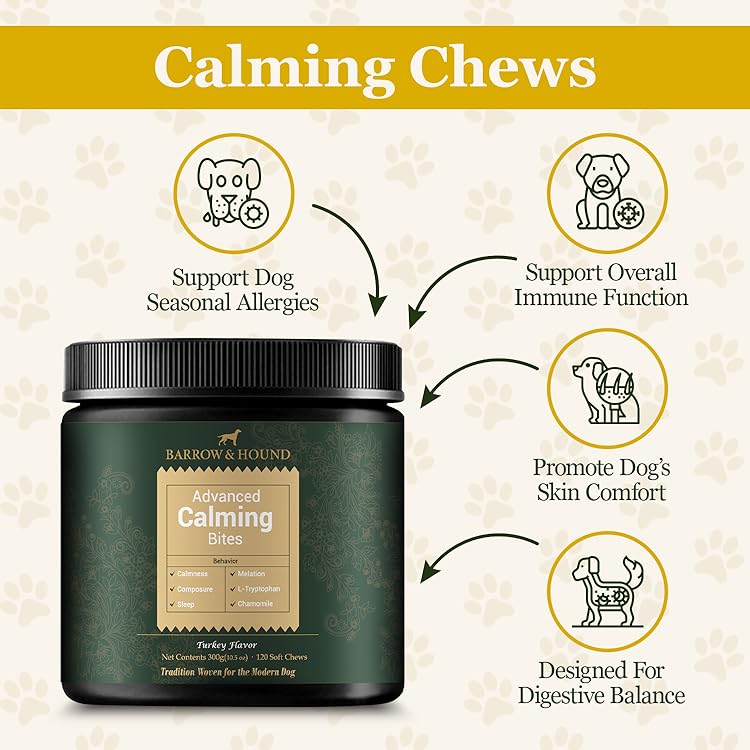 Calming Bites for Dogs – Stress & Anxiety Relief