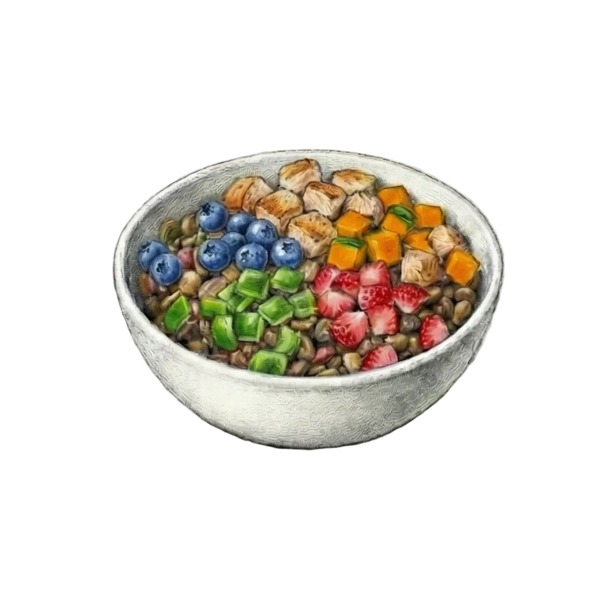 Chicken Trail Mix Topper | 5-Ingredient Whole Food Nutrition