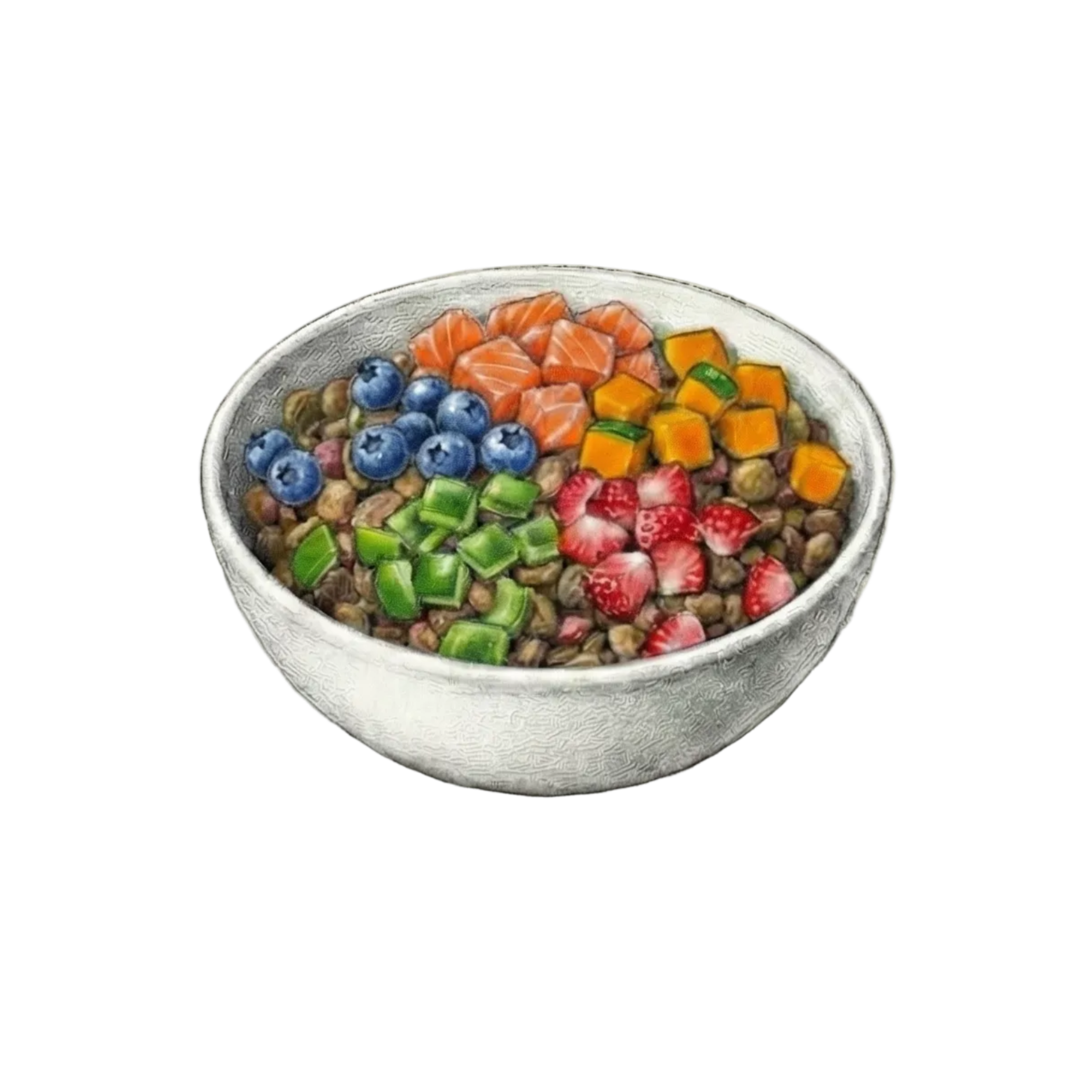 Salmon Trail Mix Topper | 5-Ingredient Whole Food Nutrition